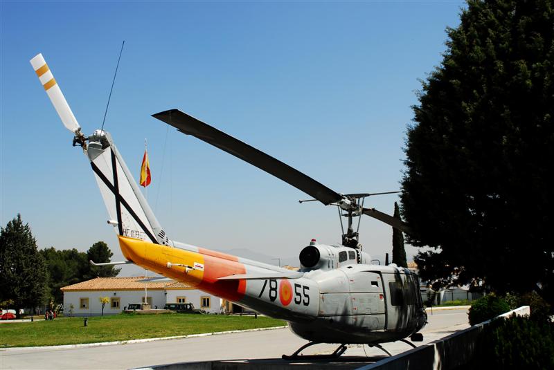 12-UH-1H preserved at Armilla .JPG - UH-1H preserved at Armilla